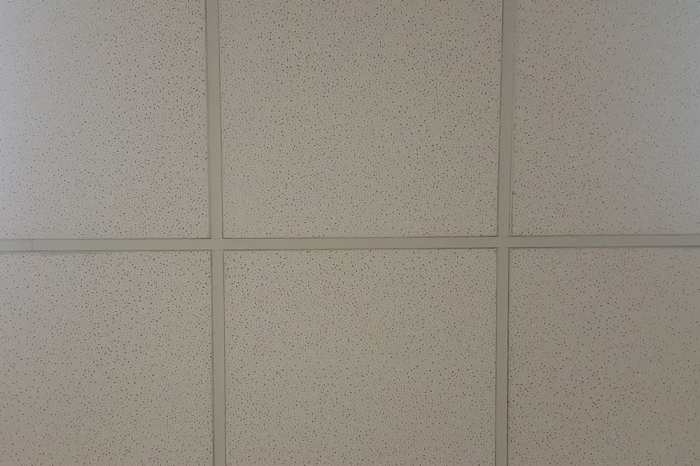 How to paint drop ceiling tiles