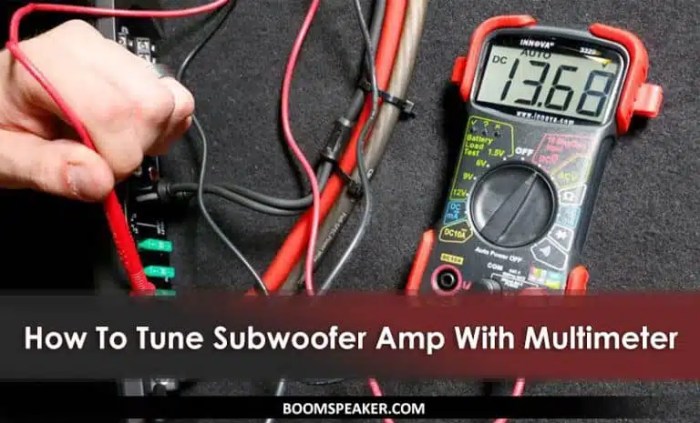 How to tune your amplifier to your subwoofers hifonics