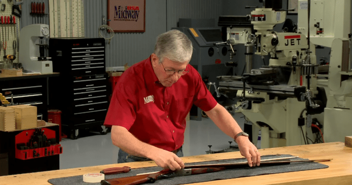 How to measure rifle barrel length