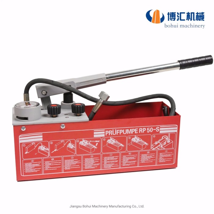 How to test hydrabath pump wet end