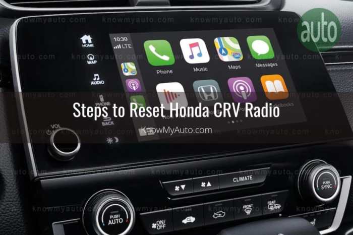 How to clear radio station list on 2023 honda cr-v