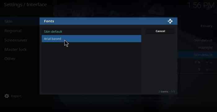 Kodi addons fentastic how to make widget text bold
