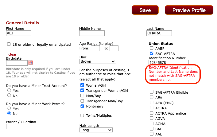 How to add representation on actors access
