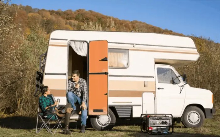 Hitch trailer generator rv mounting camper trailers campers