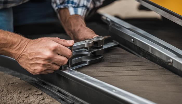 How to adjust slide out on camper