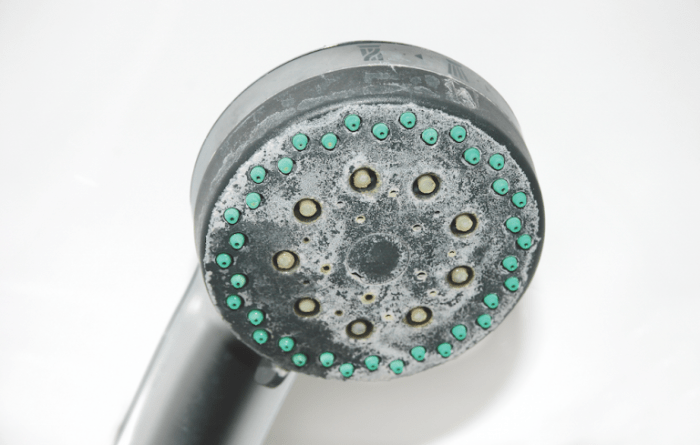 How to fix hard water in shower
