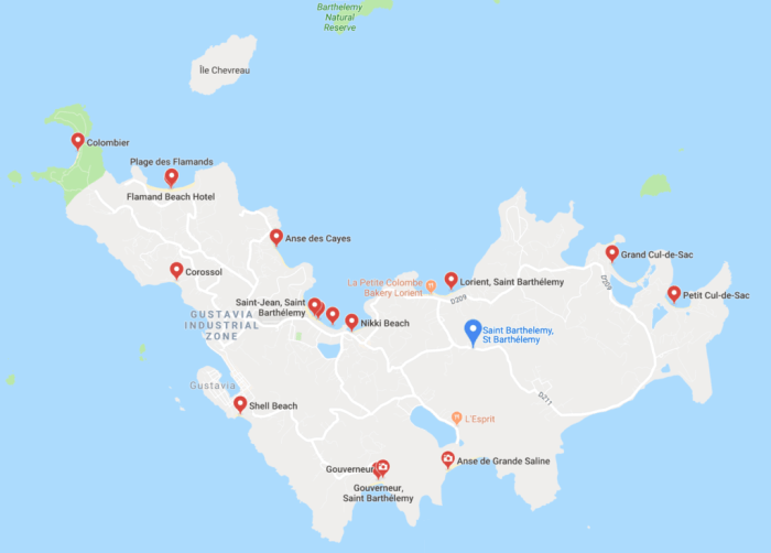 How to get to st barts