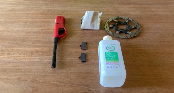 Brake lube squeak pads stop tab shiny spot can