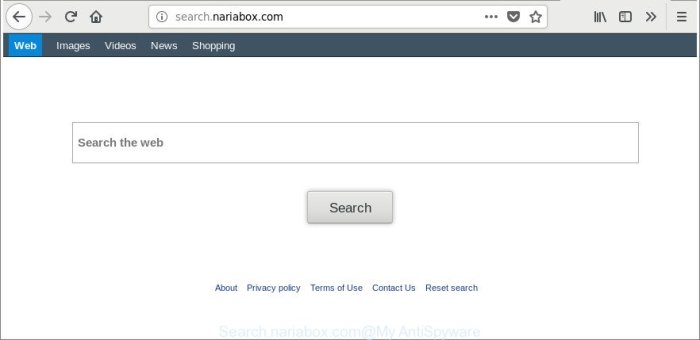 How to delete nariabox.com