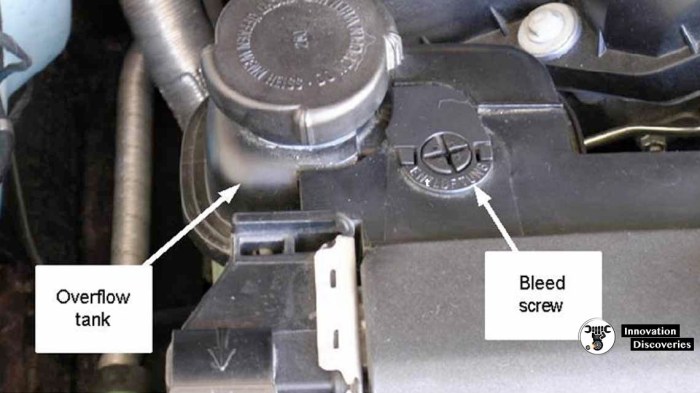 How to bleed a car radiator