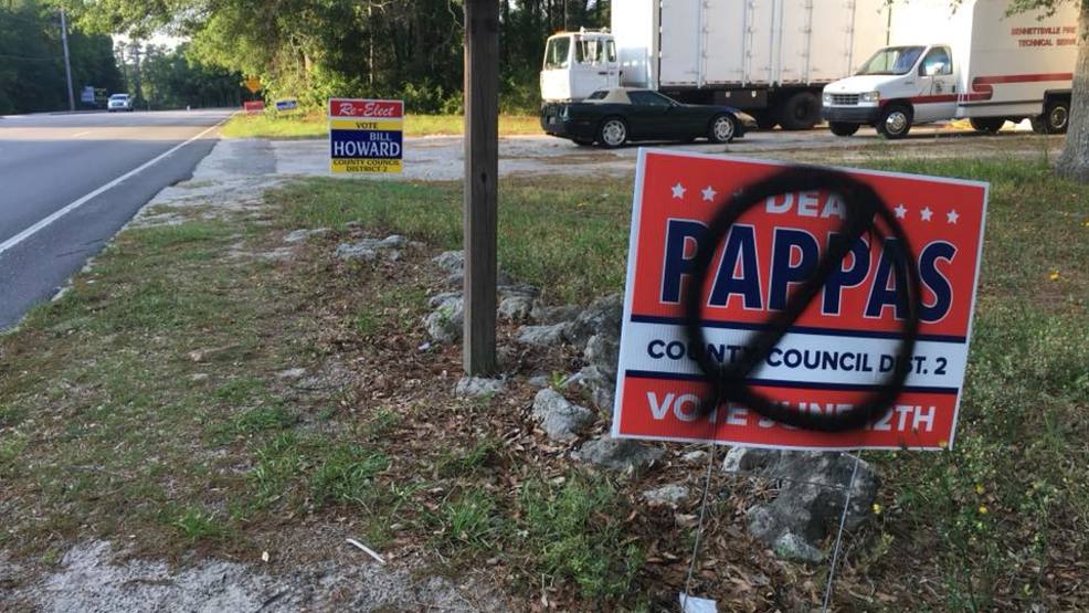 How to get county permission to put signs on land