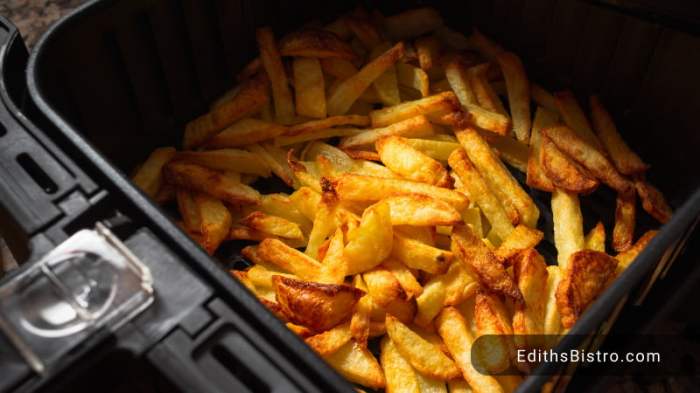 How long to air fry checkers fries