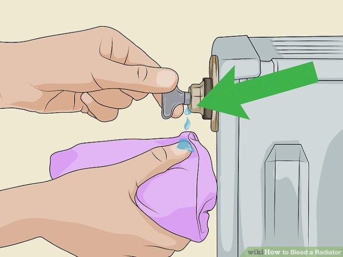 How to bleed a car radiator