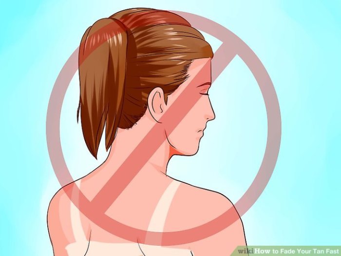 How long for a tan to fade