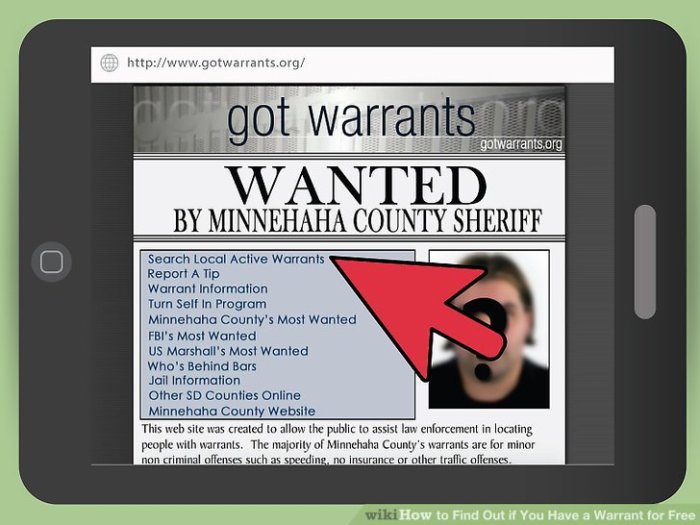 Warrant if arrest have out find wikihow step Warrant if arrest have out find wikihow step