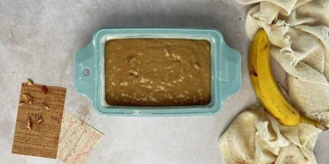 Banana bread no butter recipe
