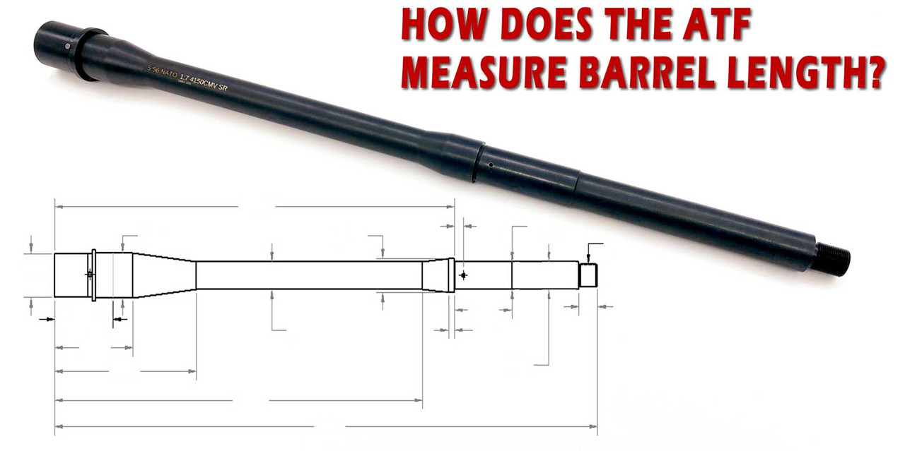 How to measure rifle barrel length