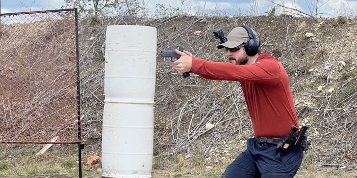 How to zero a pistol red dot