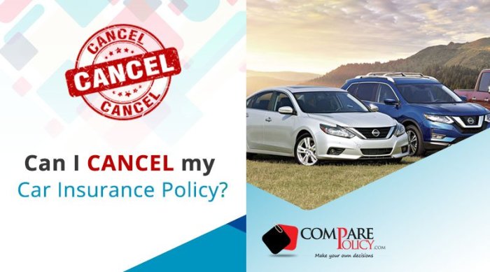 Can you cancel claim car insurance