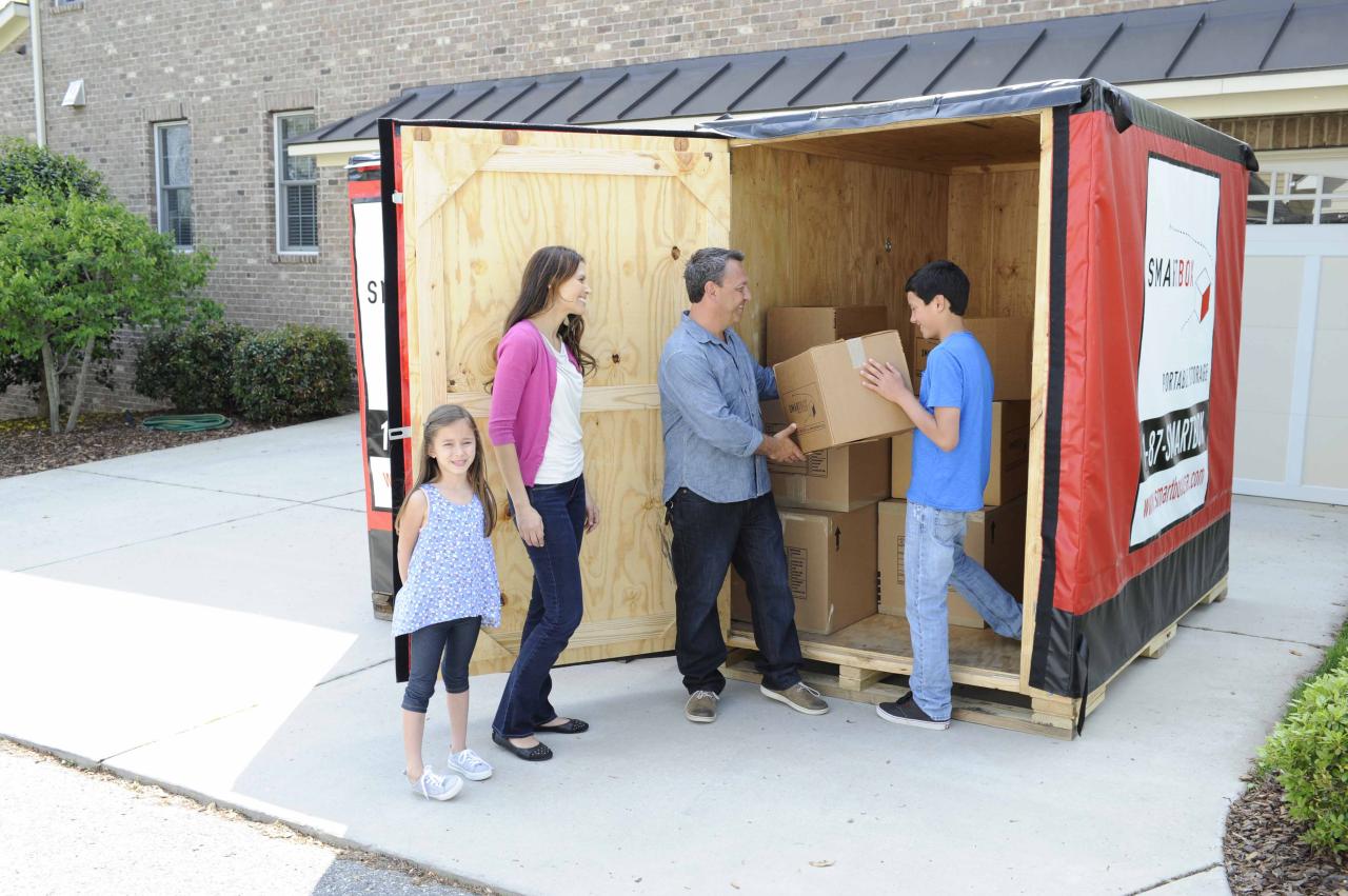 How to move a family into a region
