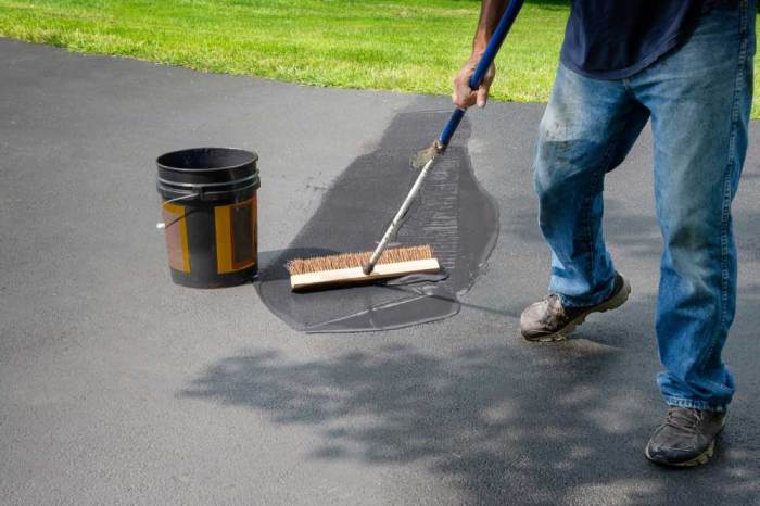 How long for driveway sealant to dry