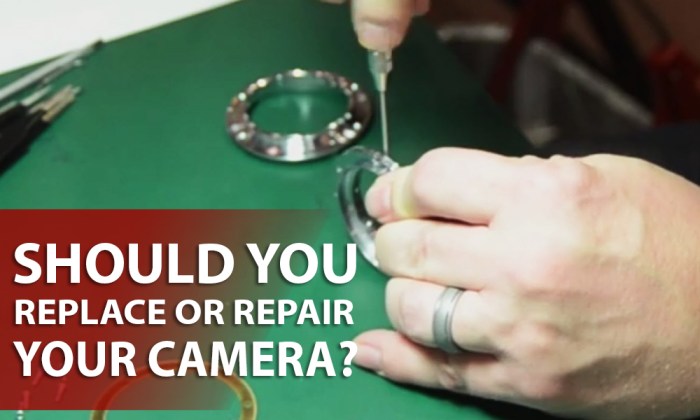 How to repair broken connector for backup camera