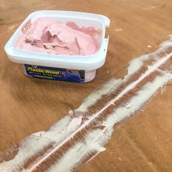 How to file the edges of plastic laminate without a