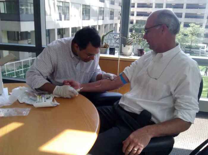 How often to get blood work