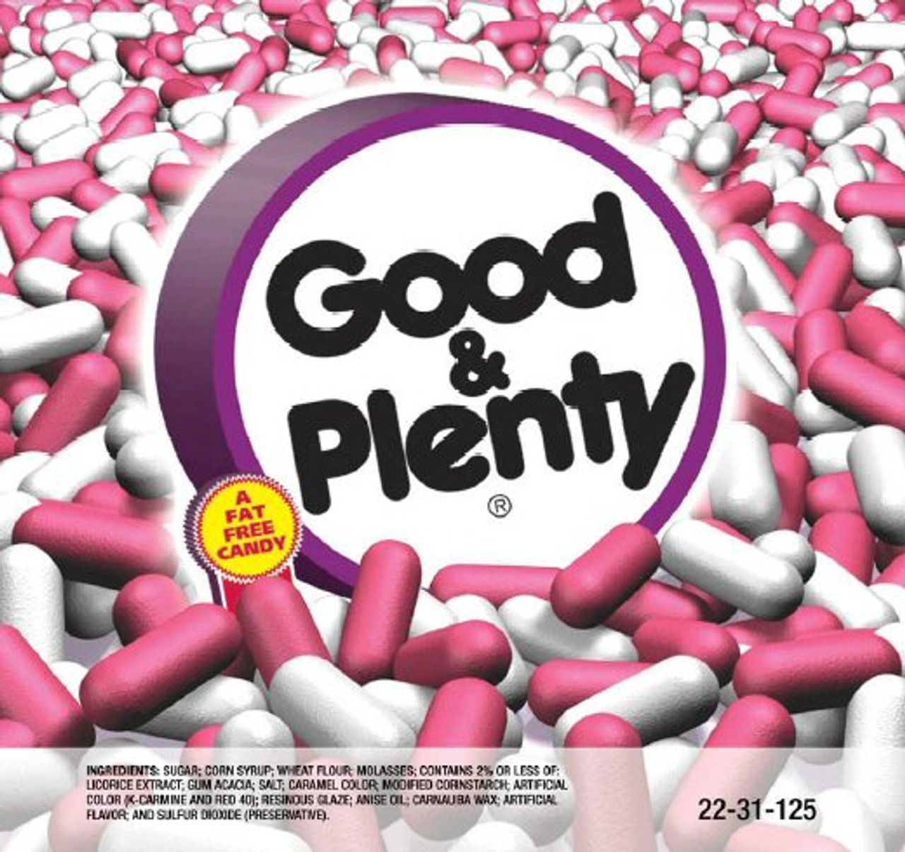Good and plenty halloween candy