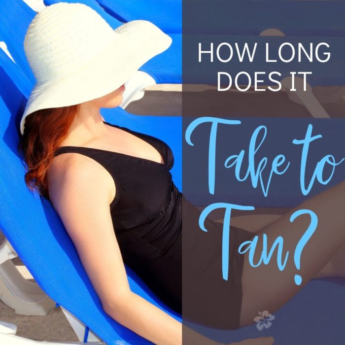How long does a tan take to fade
