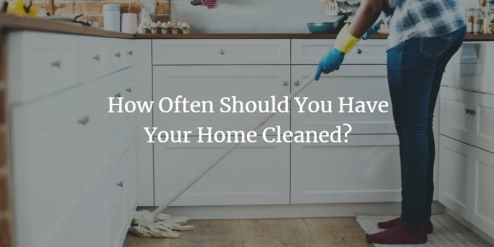 How long does it take to clean a house