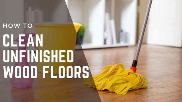 How to disinfect unfinished wood