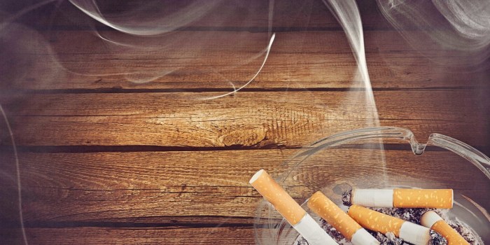 How to get cigarette smell out of wood
