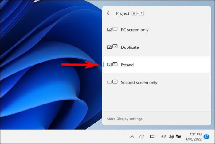 How to move task manager to another screen