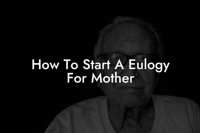 How to write a eulogy for mom