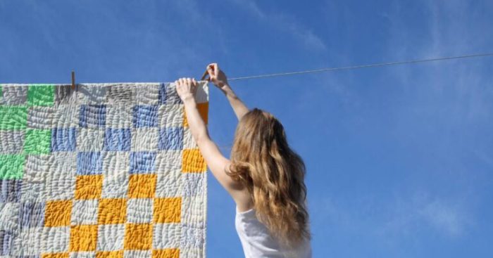 How to display a quilt