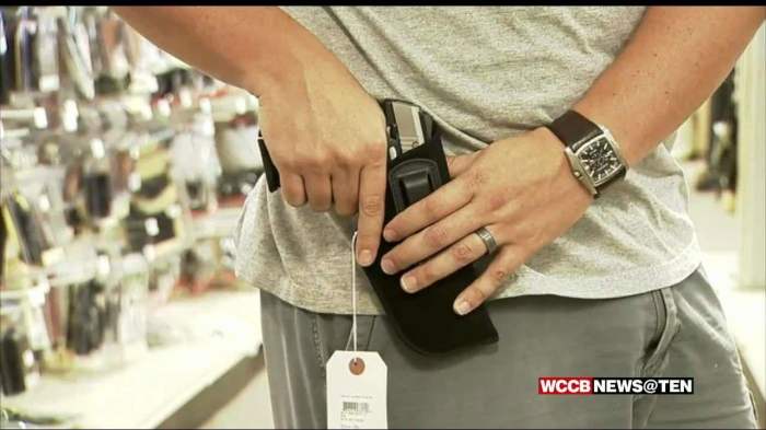How to purchase a handgun in nc