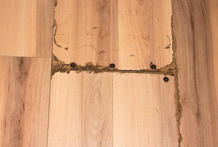 How to repair swollen laminate flooring without replacing