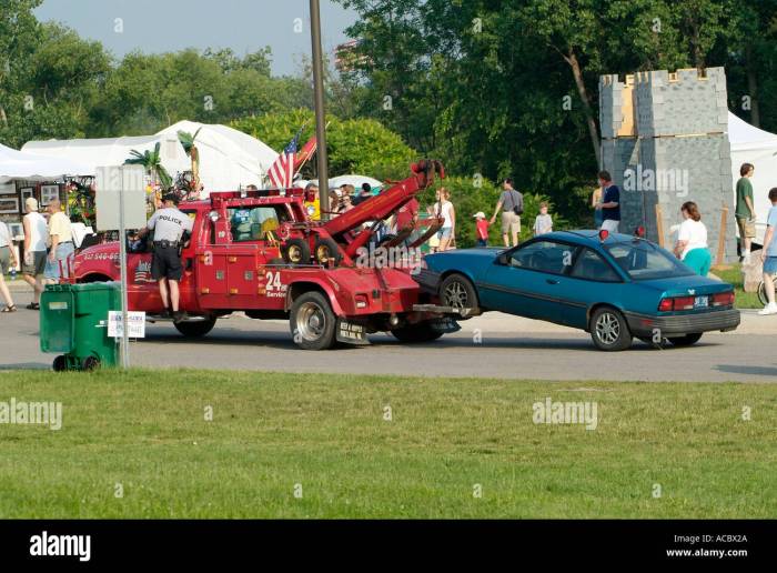 Can the police tow your car for no insurance