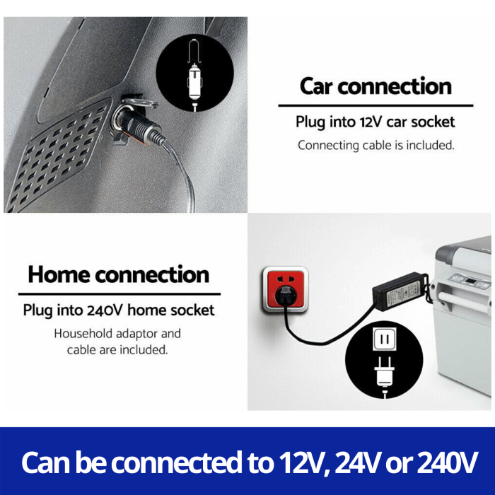 How to pack a chest type 12v refrigerator