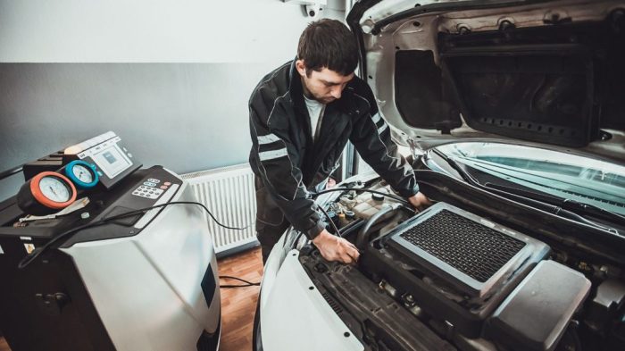 How long to pull vacuum on car ac system