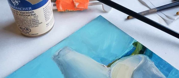 How long does it take an oil painting to dry