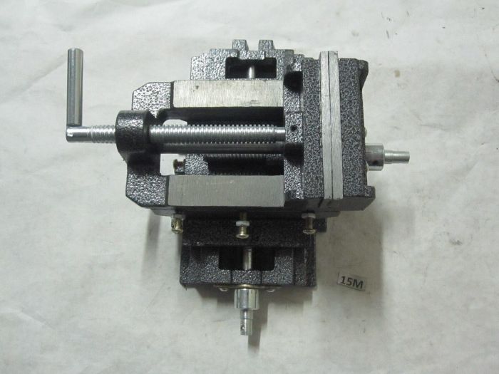 How to mill with a drill press and cross vise