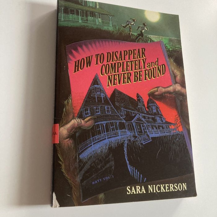 How to disappear book