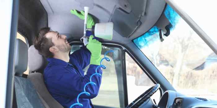 How to fix a sagging headliner