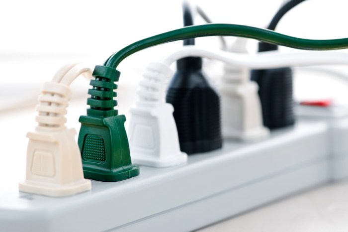 How to use a hardwired power strip