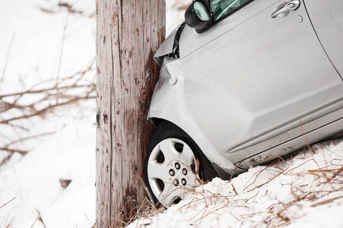 I hit a pole with my car will insurance cover