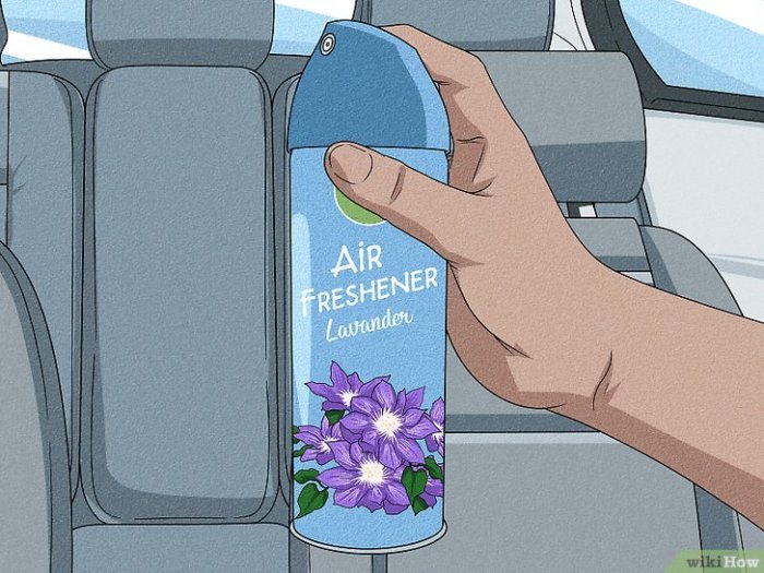 How to get weed smell out of car vent