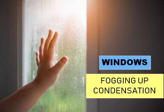 How to stop windows from fogging up