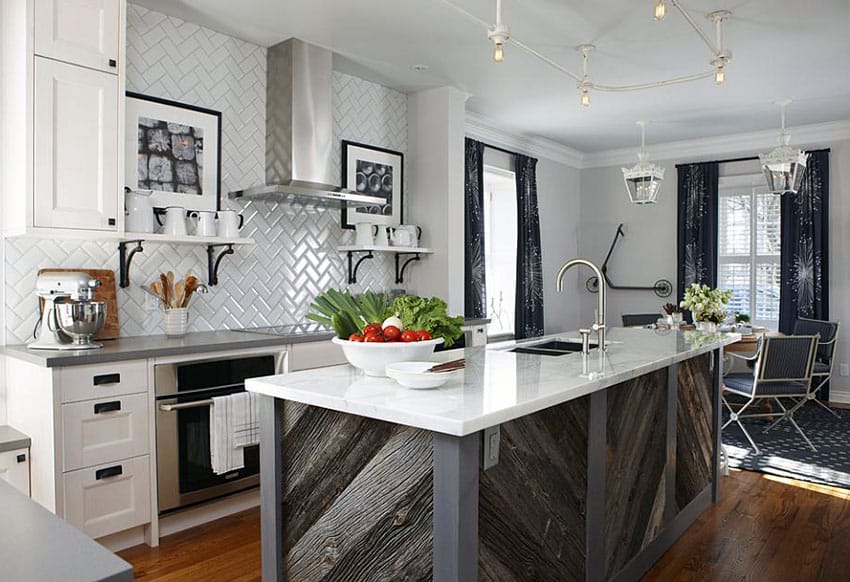 Reclaimed Wood Kitchen Islands: Rustic Charm Meets Modern Functionality